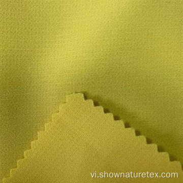 Vải thun Polyester dệt đôi